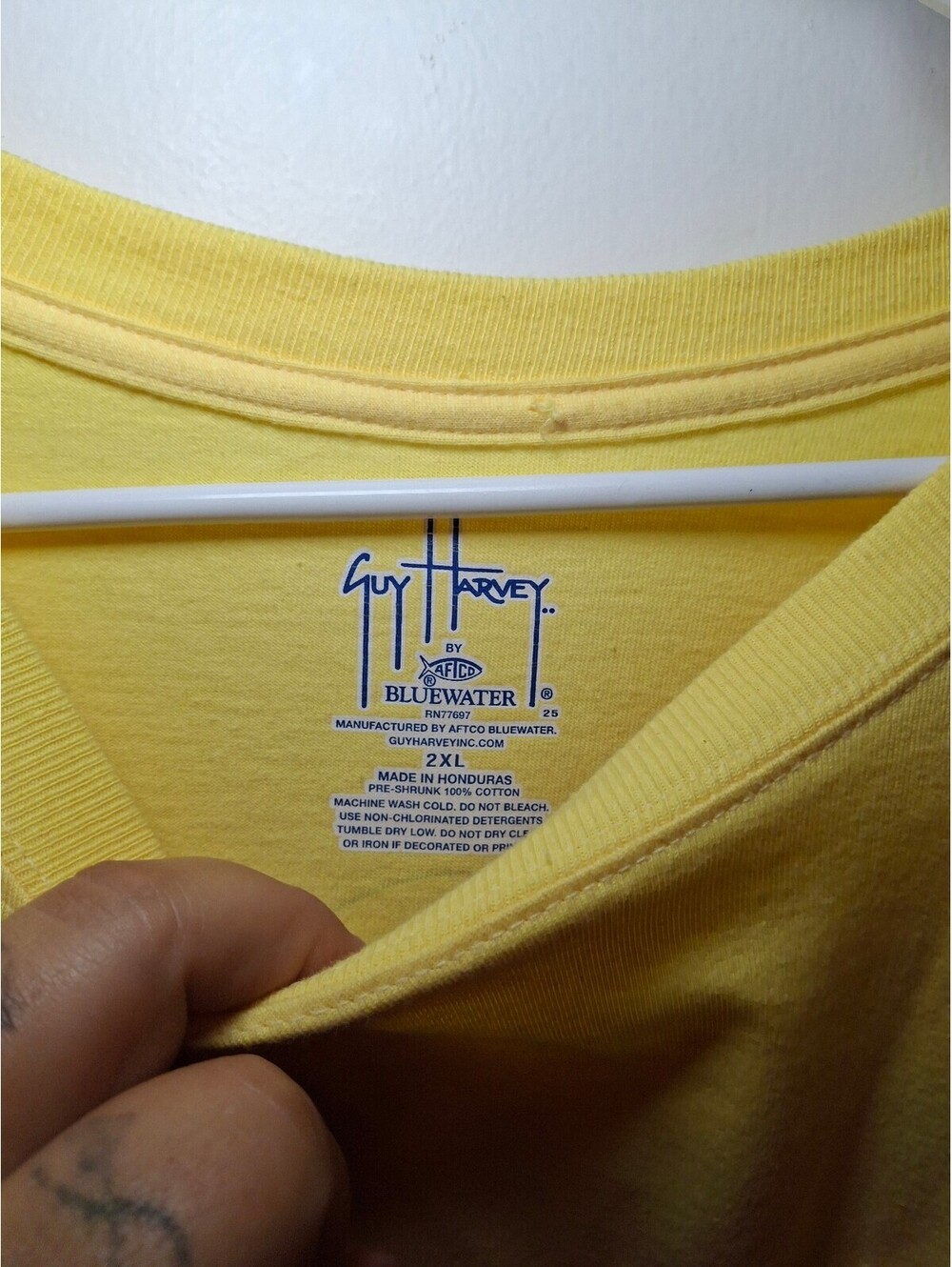 Mens xxl guy Harvey shirt long sleeve - Picture 3 of 4